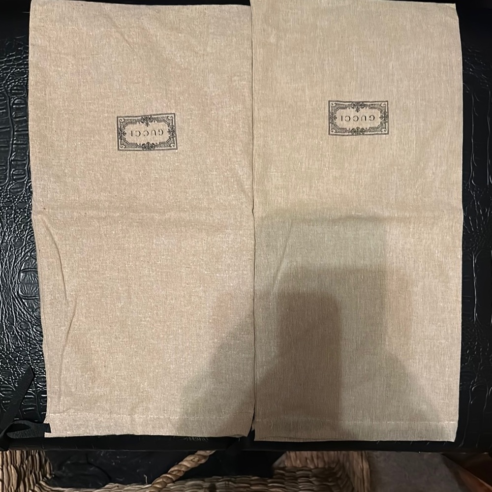Gucci Beige Dust Bags